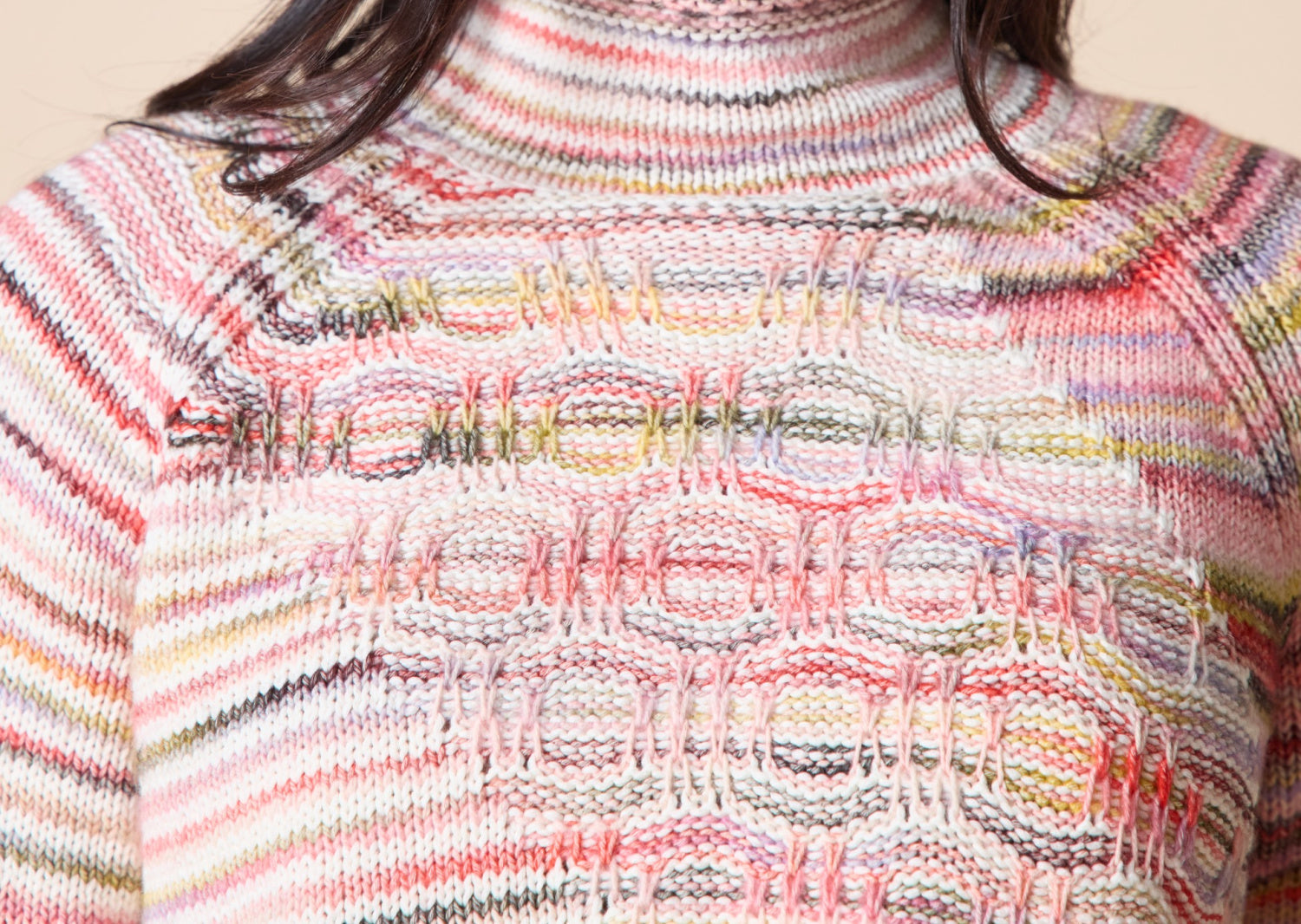Habitat Mixed-Stitch Mock Neck Pullover
