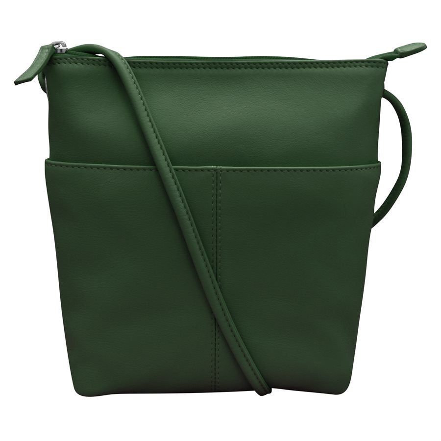 Hunter Green Midi Sac Crossbody