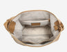 Plum Knotted Hobo Handbag