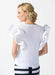 Vanilla Silky Knit Statement Sleeve Top