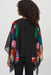 Chiffon Abstract Print Poncho Top