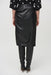 Black Faux Leather Skirt