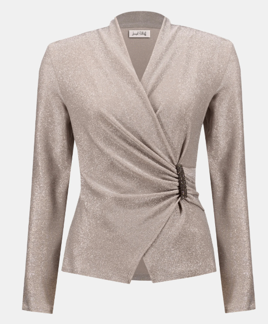 Wrap Style Fitted Top