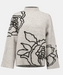 Floral Print Oatmeal Sweater