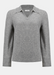 Grey Cashmere Long Sleeve Sweater