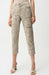 Taupe Gold Crop Jeans