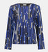 Black & Royal Blue Soutache Jacket