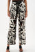 Woven Gauze Tropical Print Wide Leg Pant