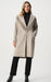 Joseph Ribkoff Wool Blend Fringed Coat