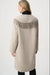 Joseph Ribkoff Wool Blend Fringed Coat