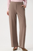 Joseph Ribkoff Pull-On Wide-Leg Pants — Mink