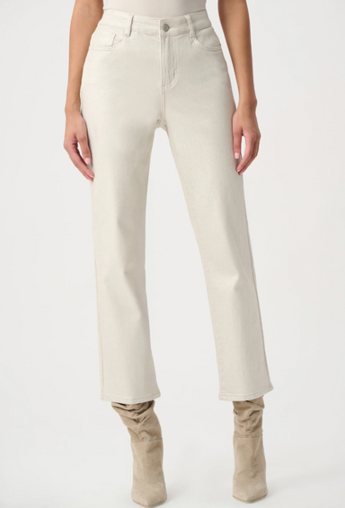 Joseph Ribkoff Metallic Champagne Jeans