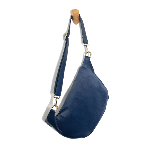 Sapphire Velvet Sling/Belt Bag