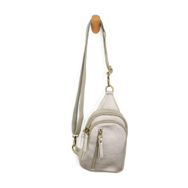 Silver Skyler Sling Bag