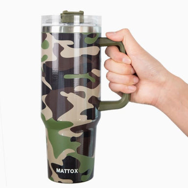 Camo Print Tumbler Cup