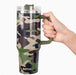 Camo Print Tumbler Cup