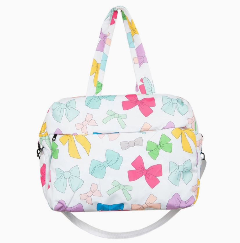 Muti Color Coquette Bows Duffle Bag