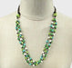 Green Turquoise & White Handmade Necklace