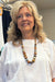 Handmade Earthy Colored Wood Bead Necklace