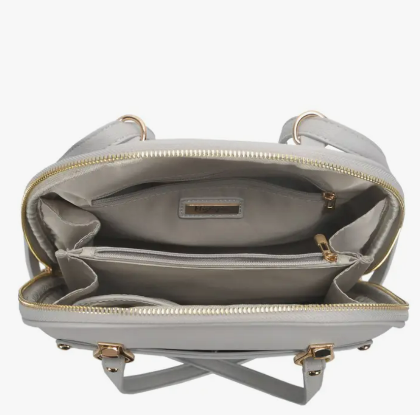 Light Grey Convertible Backpack