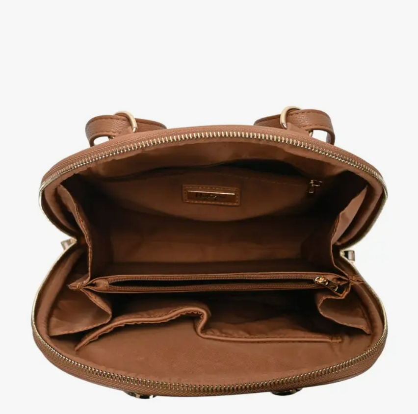 Tan Convertible Backpack