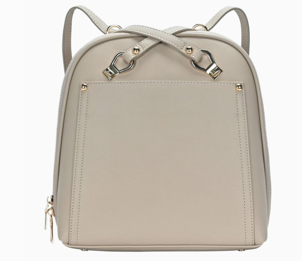 Taupe Convertible Backpack