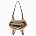 Isabelle 2 in 1 Scoop Neck Tote Tan