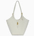 Isabelle 2 in 1 Scoop Neck Tote Cream
