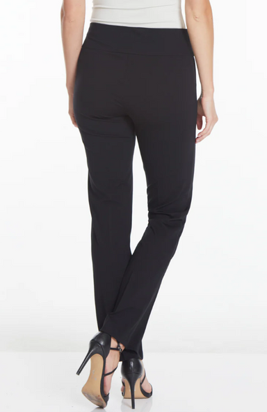 Black Easy Fit 31" Relaxed Leg Knit Pant
