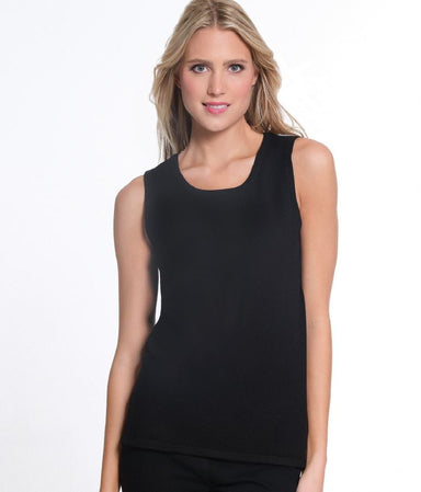 Black Sweater Knit Tank