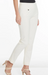 Winter White Knit Ankle Pant 29"