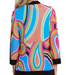 Multi Color Open Front Jacket