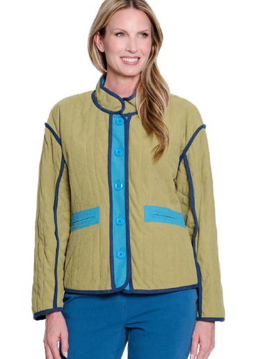 Petite Contrast Trim Jacket