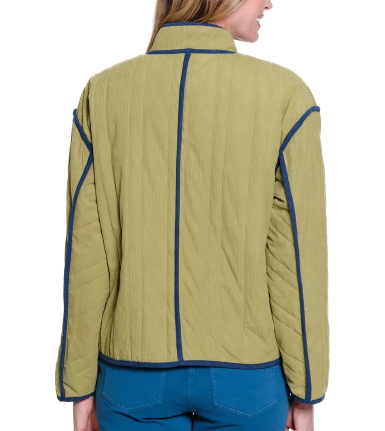 Petite Contrast Trim Jacket