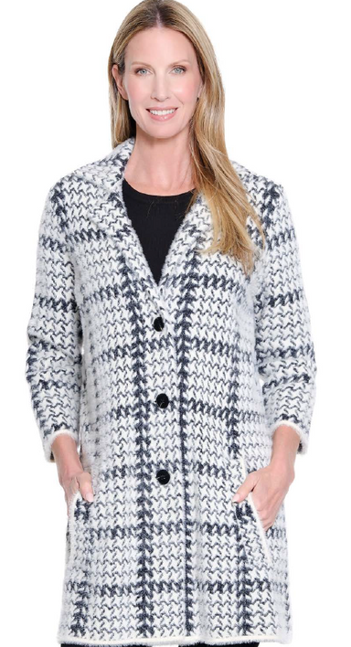 Winter White Long Cardi