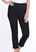 Petite Black Fringed Jeans 27"