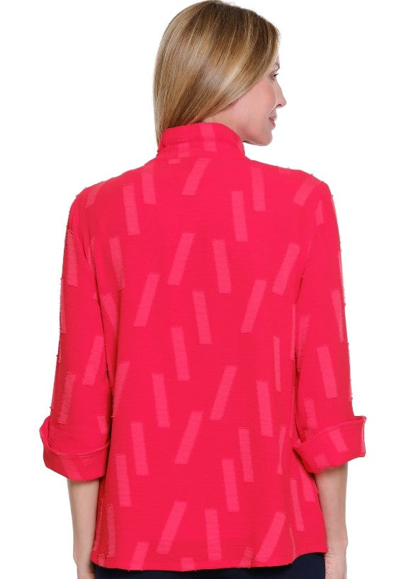 Red Hot Wire Collar Jacket & Tank