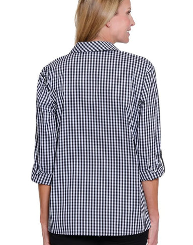 Mixed Plaid & Check Shirt