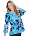 Place Print Banded Top