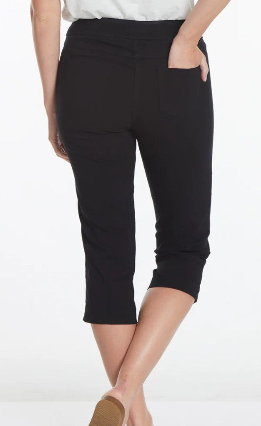 Black Capri 21" Inseam