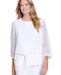 White Tie Waist Cardi