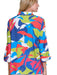 Turn Up Cuff Hi Lo Blouse
