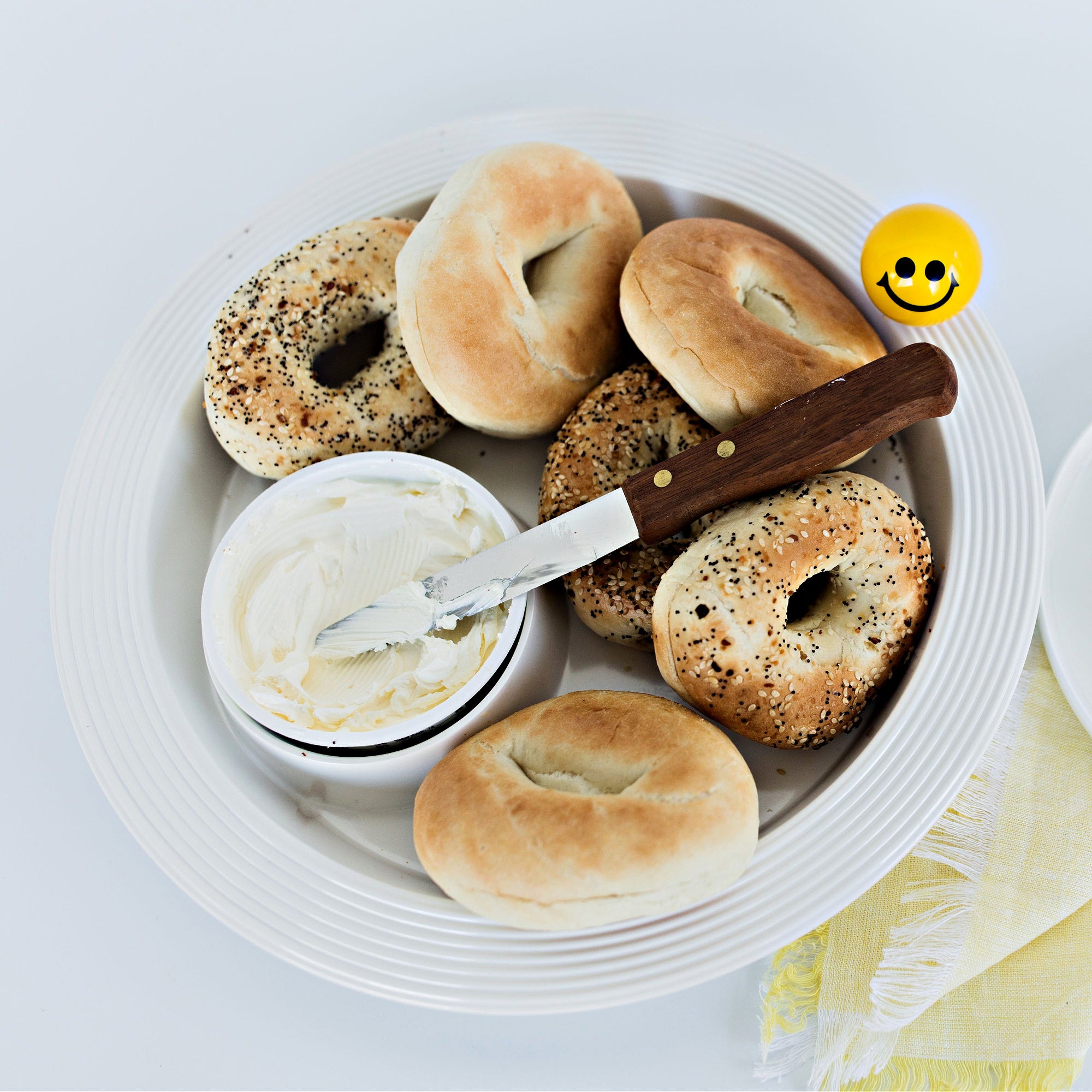 Pinstripes Melamine Chip & Dip