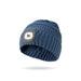 Night Scope Kid's Rechargeable LED Beanie - Blue