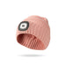 Night Scope Kid's Rechargeable LED Beanie - Pink