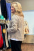 Taupe Open Jacket