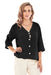 Black Button Front Jacket