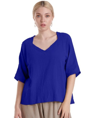 Erin Cobalt Top