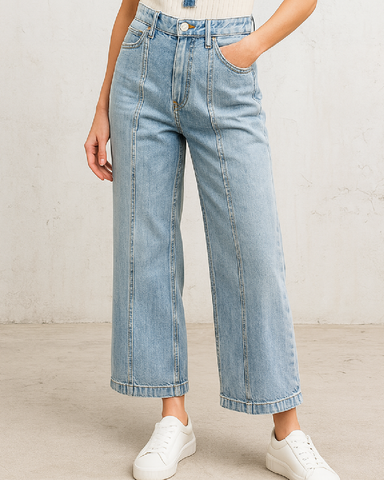 27" Inseam Light Wash Jeans