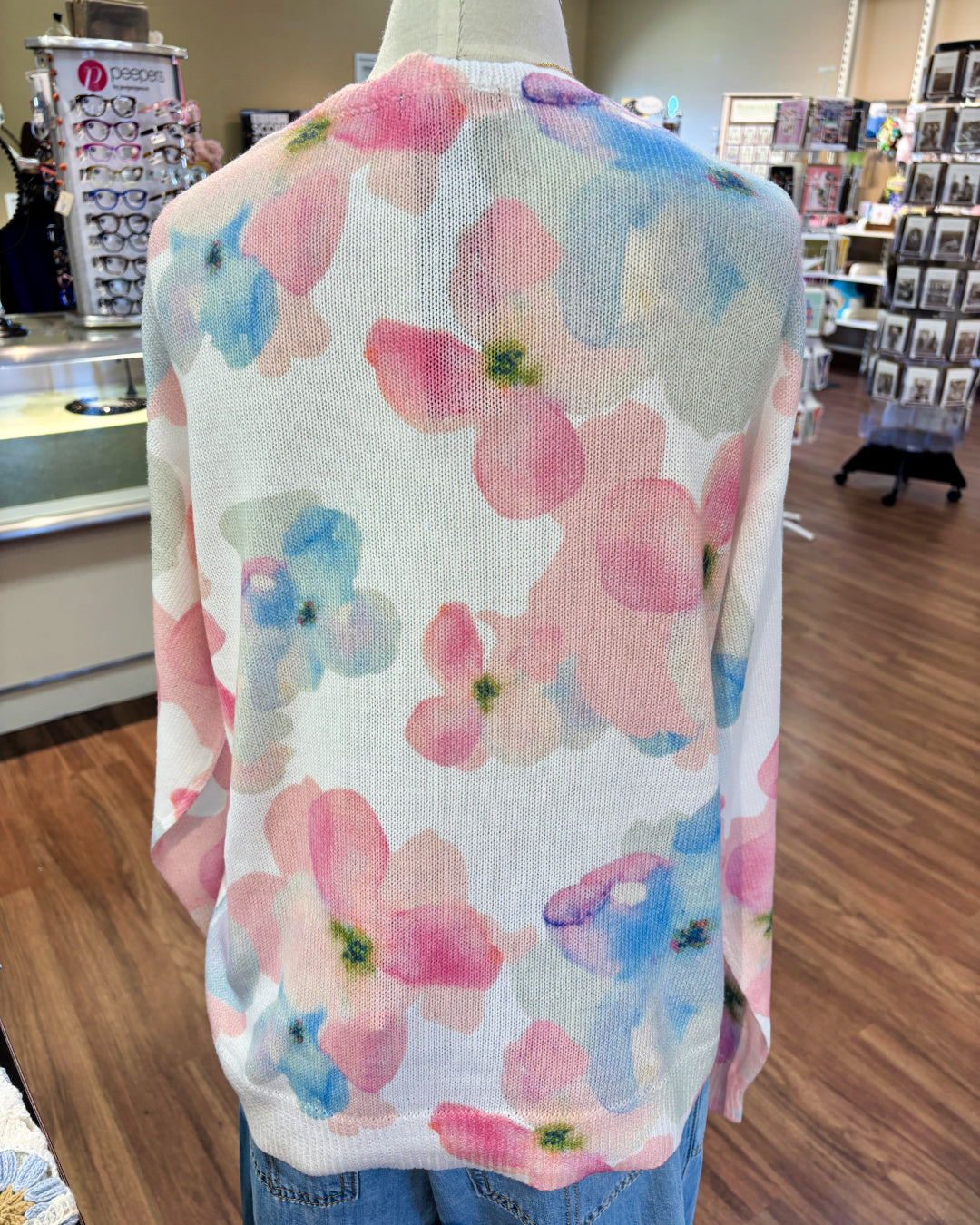 Pastel Floral Sweater